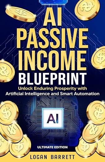 AI Passive Income Blueprint - Unlock Enduring Prosperity with Artificial Intelligence and Smart Automation by Logan Barrett (Author)