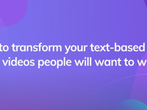 How to Convert a PDF to a Video Presentation in 4 Simple Steps